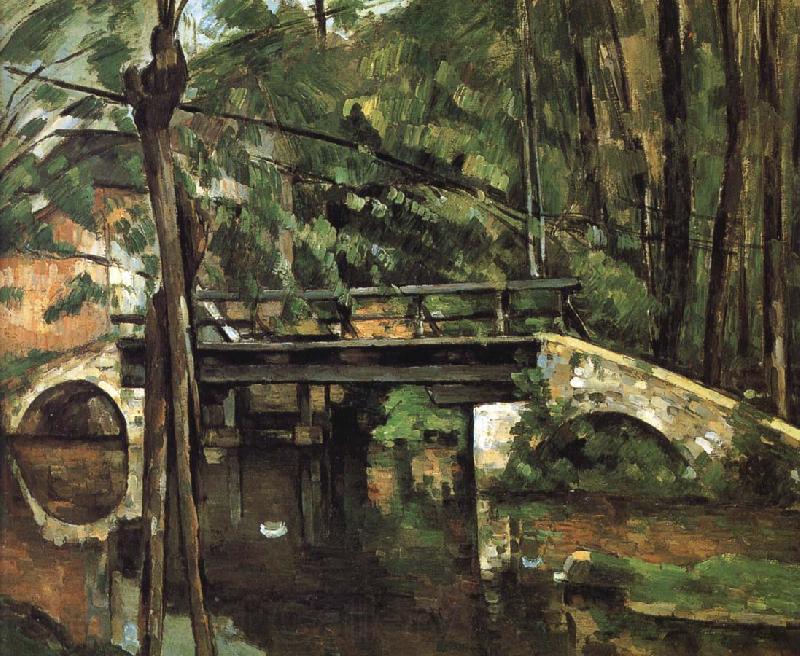 Paul Cezanne bridge Muncie Spain oil painting art